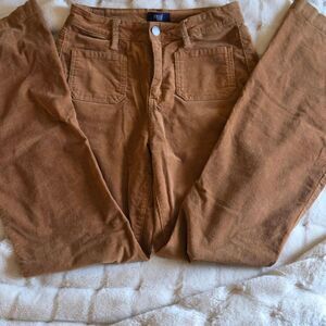Ymi-jeans Women's Brown and Tan Trousers